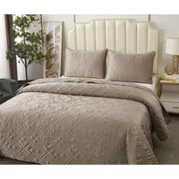Набор текстиля для спальни Sofi De MarkO Себастьян 230х250 Пок-СБ3-230х250 (бежевый)