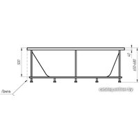 Ванна 1Марка Korsika