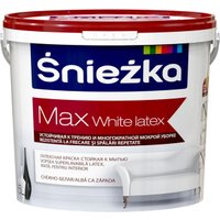 Краска Sniezka Max White Latex 5 л (белоснежный)