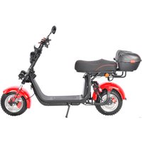 Электроскутер White Siberia CityCoco WS-PRO 2500w 21Ah (с красными брызговиками)