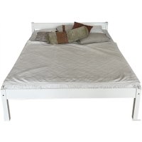 Кровать Dyatel Навия 140x200 с настилом HF-BS-061-WH (белый)