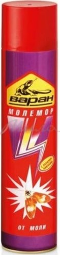 Аэрозоль против вредителей Варан Молемор (145 мл)