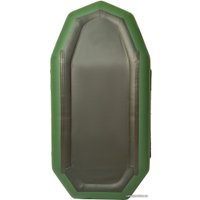 Моторно-гребная лодка Лоцман Профи 260 ЖС (зеленый)