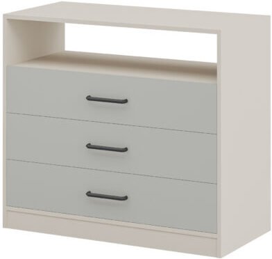 Комод Мебель Неман Мальма МН-135-06-С1 (лунный камень, персидский жемчуг)