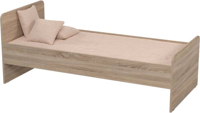 

Кроватка для дошкольника Seven Dreams Blossom Sd-106 (дуб сонома)