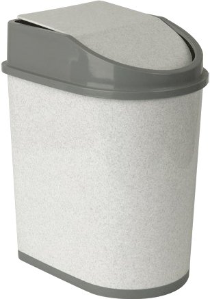

Мусорное ведро Idea М2480 (5 л,мраморный)
