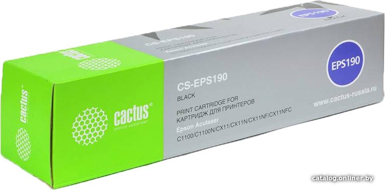 Картридж CACTUS CS-EPS190 (аналог Epson EPLS050190)