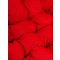 Подвесное кресло M-Group Для двоих 11450106 (белый ротанг/красная подушка)