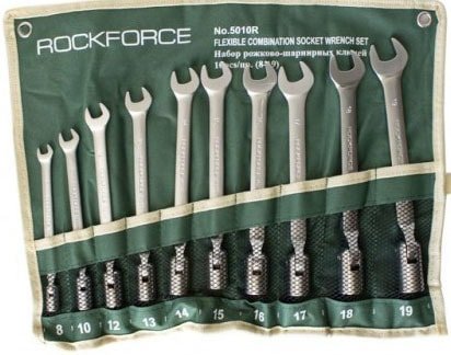 

Набор ключей RockForce RF-5010R (10 предметов)