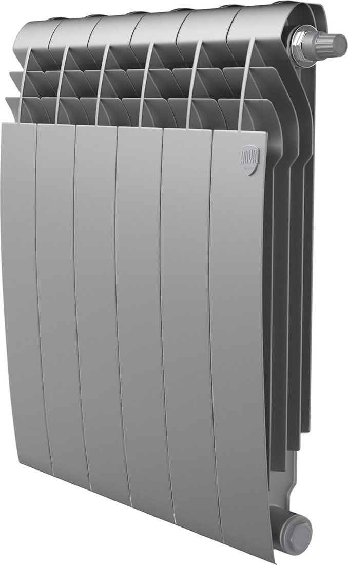 

Дизайн-радиатор Royal Thermo Biliner 500 Silver Satin VR80 - 6 секций