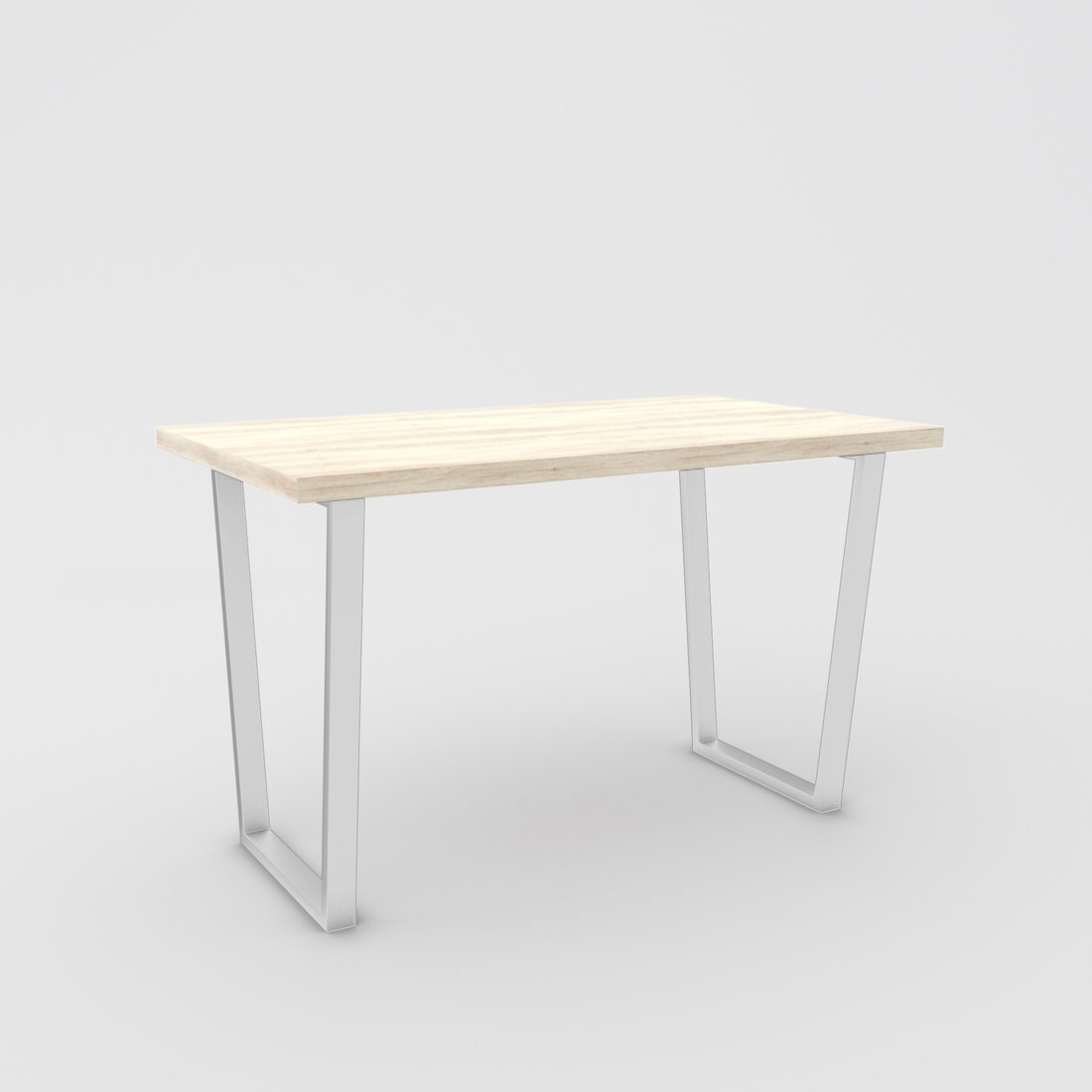 

Кухонный стол Hype Mebel Трапеция 110x70 (белый/древесина белая)