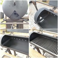 Мангал для дачи Will Grill 2в1 ручной работы, бронза