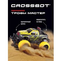 Автомодель Crossbot Джип Трофи Мастер 870597 (черный/желтый)