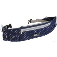  сумка для дрессуры Doog Walkie Belt WB18 (синий в белый горох)