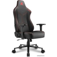 Игровое (геймерское) кресло Sharkoon Skiller SGS30 (черный/красный)