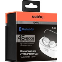 Наушники Nobby Expert T-110 (белый)