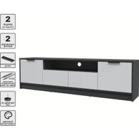 Тумба Интерлиния ТВ Концепт КТ-ТВ4-50 (серый/антрацит)