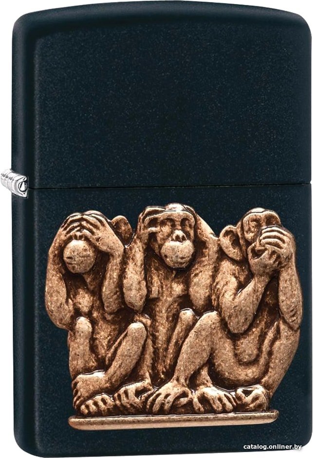 Зажигалка Zippo Three Monkeys 29409-000003