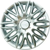 Набор колпаков на диски Lion Пауэр 13" карбон пруж. LW1317 (2шт, серебристый)