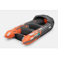 Моторно-гребная лодка Gladiator E380PRO BSM3963 (оранжевый/темно-серый)