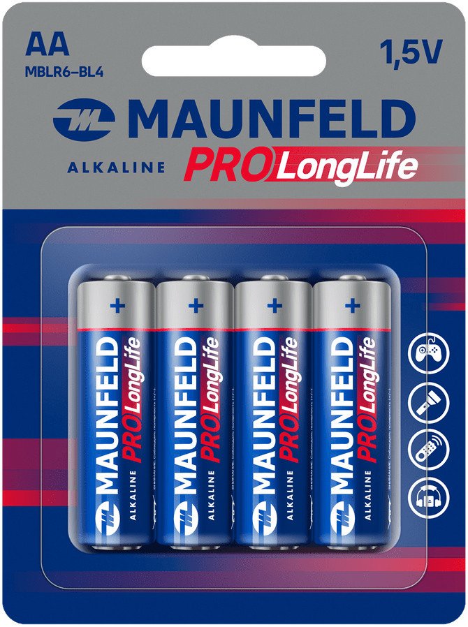 

Батарейка MAUNFELD Pro Long Life MBLR6-BL4