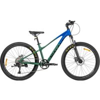 Велосипед Nialanti Fusion 1.0 MD 26 2024 (зеленый/синий)