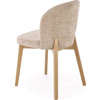 Стул Halmar Basso (бежевый/дуб натуральный)