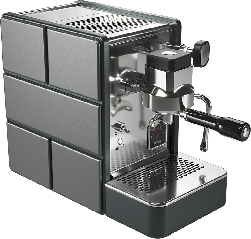 

Рожковая кофеварка Stone Espresso Grey Pure