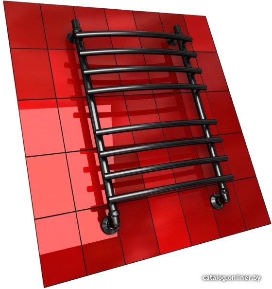 Полотенцесушитель Двин R primo Black 80x50