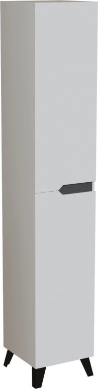 

Mixline Шкаф-пенал Орион-35 557277 (белый/графит)