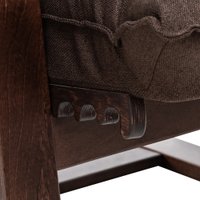 Кресло-качалка Импэкс Leset Оливер (орех текстура/Malmo 28)