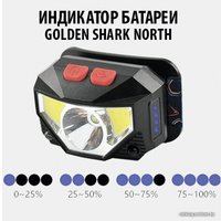 Фонарь GOLDEN SHARK North HHP-9066