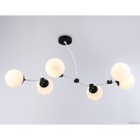 Люстра средней высоты Ambrella light Traditional TR2552/6 WH/BK