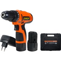 Дрель-шуруповерт Энкор ДША-2 12ЭР/10Л 50022 (с 2-мя АКБ 2 Ач, кейс)