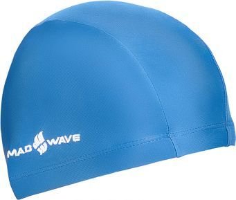 

Шапочка для плавания Mad Wave Adult Lycra 04W (синий)