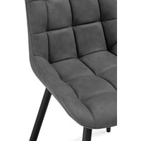 Стул Notta Челси (темно-серый graf 16/черный)