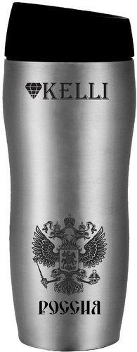 Термокружка KELLI KL-0971 0.45л (серебристый)