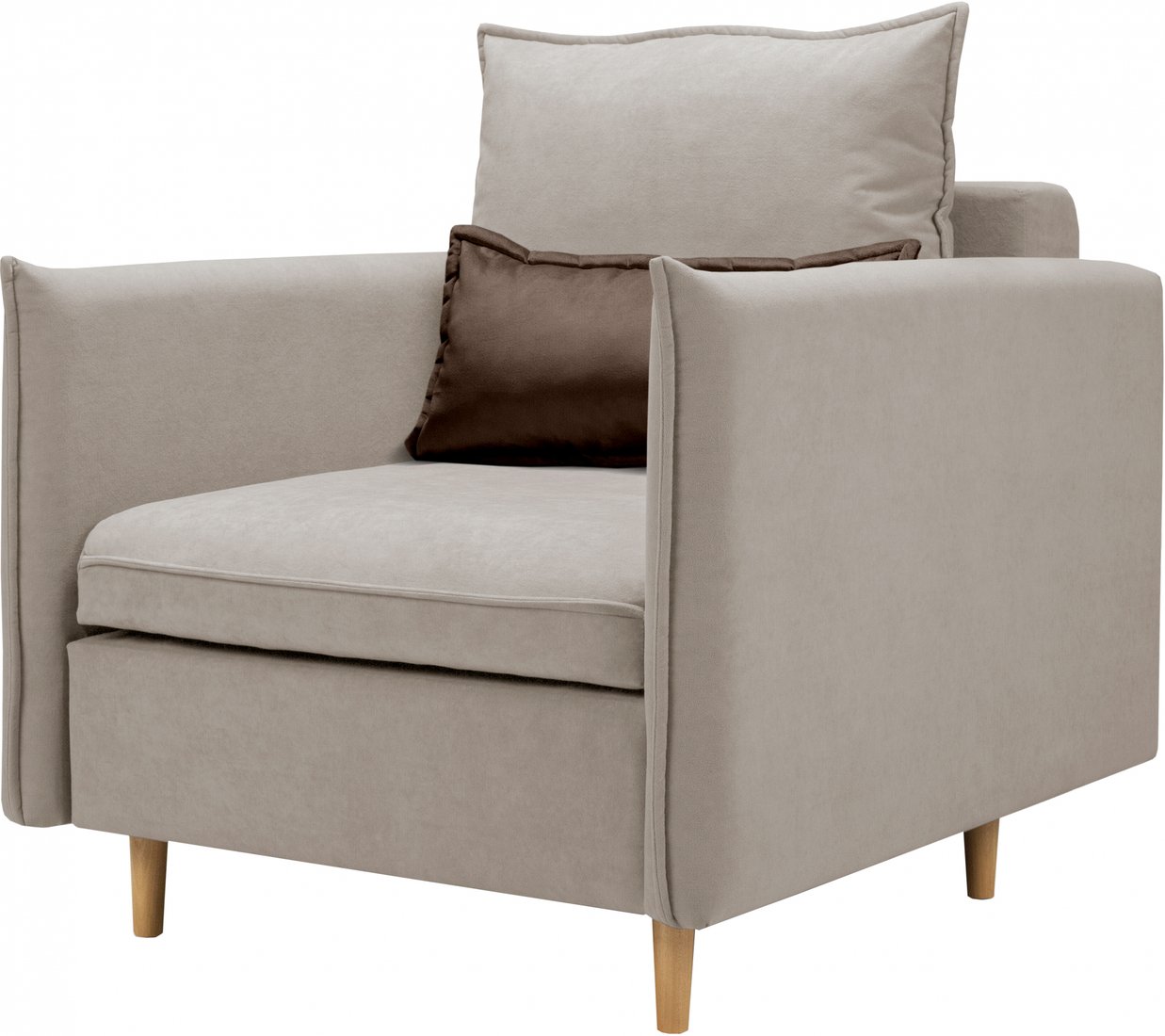 

Кресло-кровать Mio Tesoro Оливер (Velutto 18/Velutto 24/натуральное дерево)