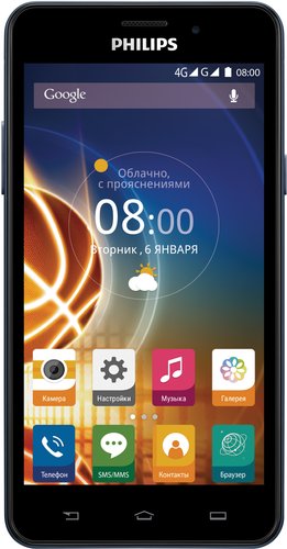 Philips Xenium V526 Blue