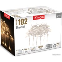 Световой дождь Vegas 55029 192 LED/36 flash (теплый белый)