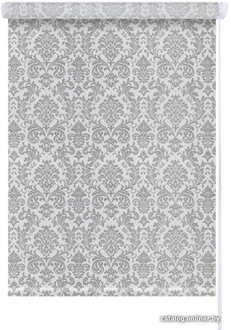 Рулонные шторы Legrand Дамаск 47x175 (серебристый)