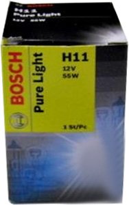 Галогенная лампа Bosch H11 Pure Light 1шт [1987302084]