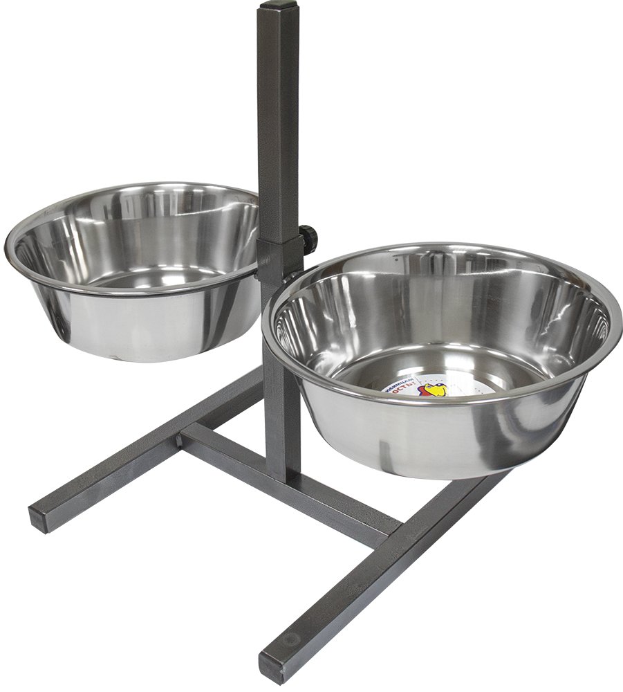 

Подставка для мисок Zoonik 08822-2 (металлик, с мисками)