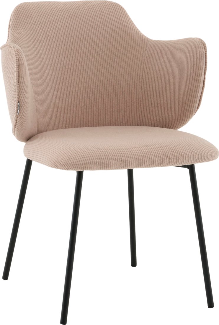Стул с подлокотниками Stool Group Джиннет AV 315-LM05-9005-K (велюр бежевый)