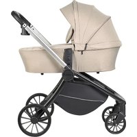 Универсальная коляска Farfello 2в1 Baby shell BS-13 (бежевый/комби рама)