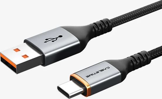 Кабель Cabletime CA50H 5A USB A до USB C CT-AMCM5A-AG1 (1 м, черный)