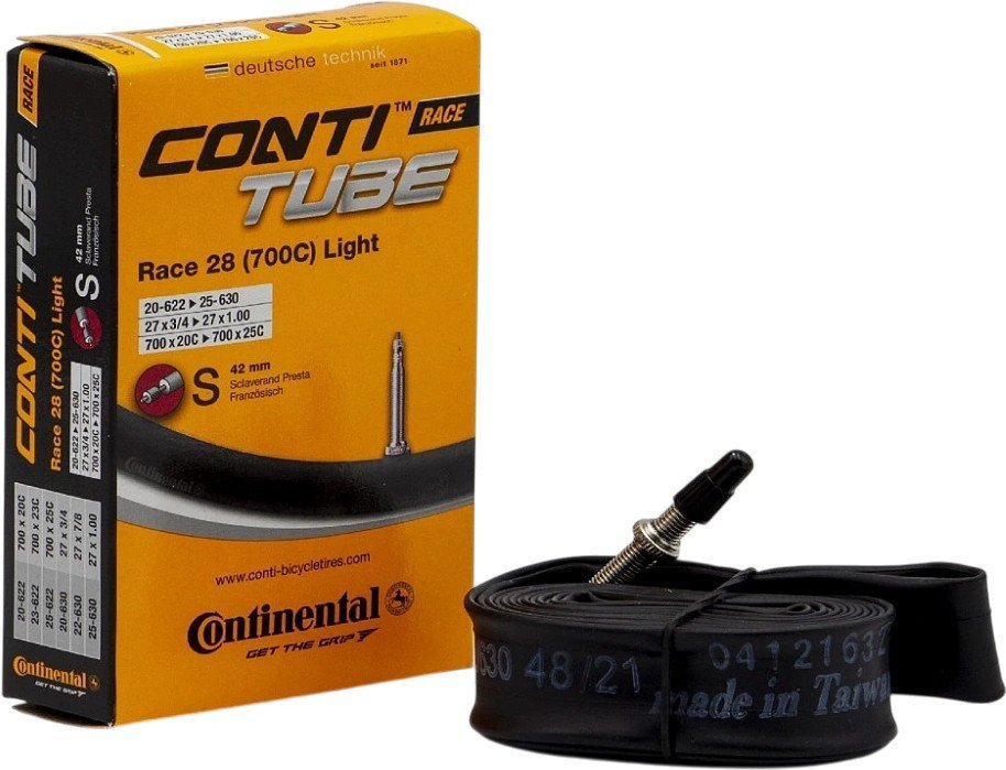 Велокамера Continental 28/700x20-25 спорт 42мм Race Light 02-0181821