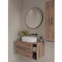  ЗОВ Тумба под умывальник Дион-Анталья 80 A80LOWC0 (дуб веллингтон)