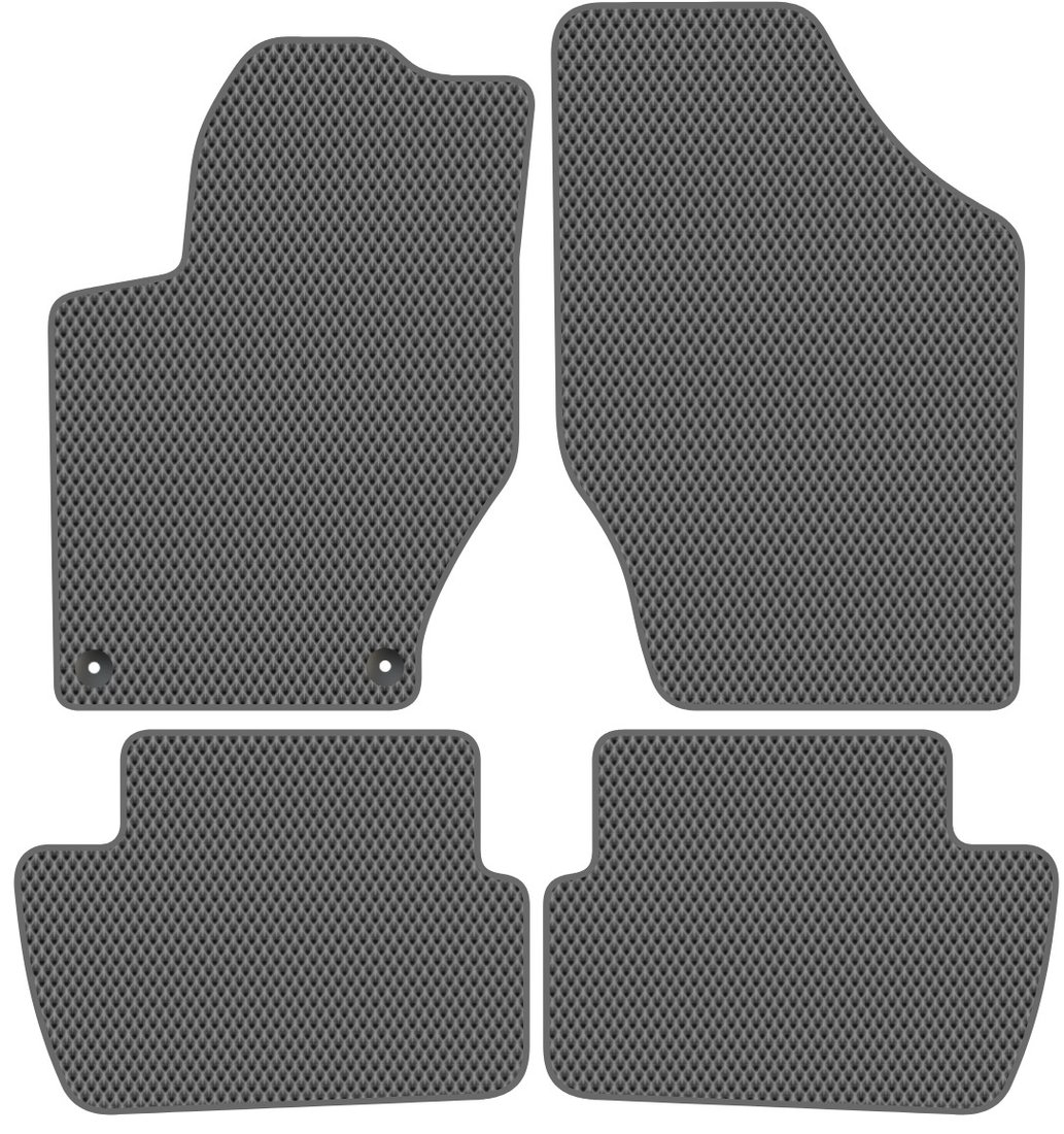 

Комплект ковриков для авто Alicosta Citroen C4 II (седан) 2013 - Н.В. (серый, ромб)