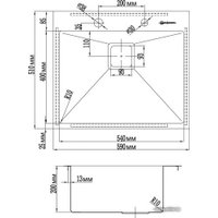 Кухонная мойка Omoikiri Akisame 59-LG 4973082 (светлое золото)